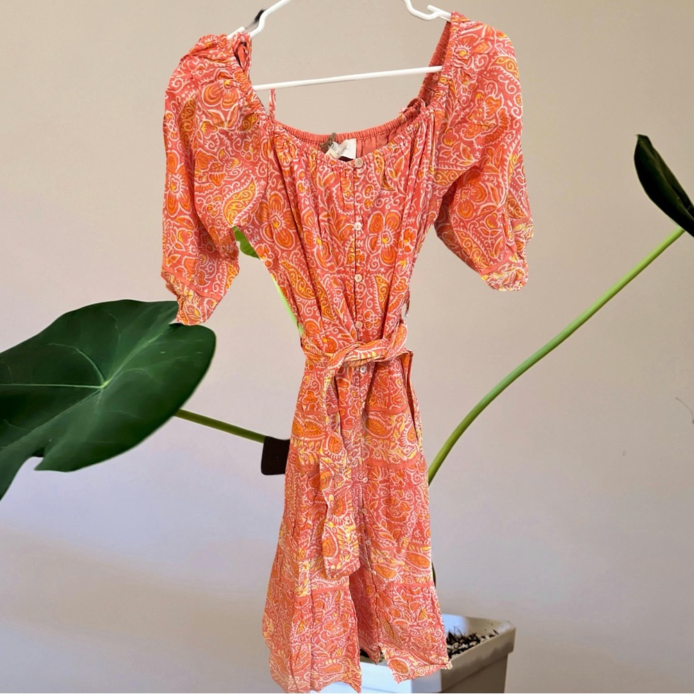 NWT Cleobella Violet Midi Dress Blossom
100% Organic Cotton Size Small boho - Picture 10 of 12
